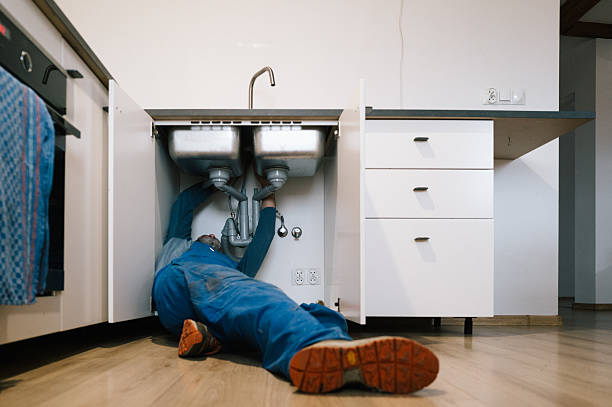 Professional Pipe Repair technician working in Camden, MS
